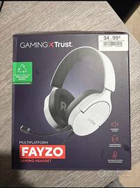 Cuffie gaming Trust fayzo gtx 489W NUOVE ps5/xbox