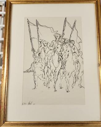 Corrado Cagli Artista Italiano. TRATTABILE.