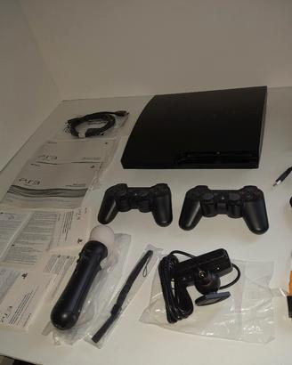 Sony Playstation 3 Slim 300Gb Con Accessori.