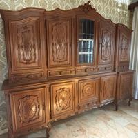 Mobile in noce vintage anni ’70, grande formato