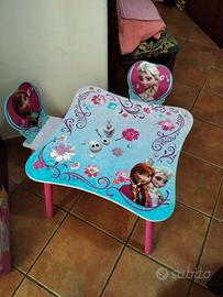 Tavolo e 2 sedioline Disney Elsa