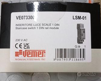 TEMPORIZZATORE LUCI SCALE VEMER