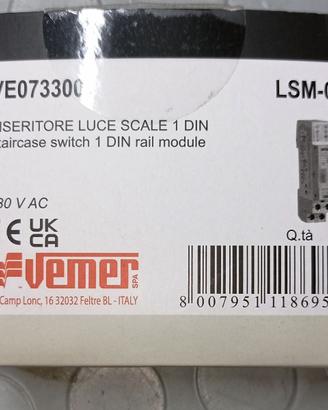 TEMPORIZZATORE LUCI SCALE VEMER