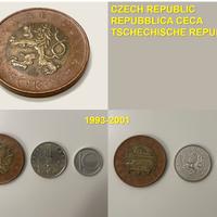 Lotto monete Repubblica Ceca 1993-2001