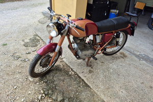 Moto Ducati 175 TS conservata anno 1962