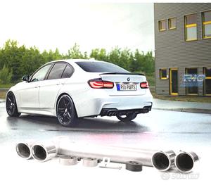 SISTEMA DI SCARICO BMW F30 F31 LOOK M DOPPIO