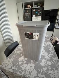 Portabiancheria 50l nuovo x 2 pezzi
