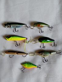 Set 7 hardbaits da spinning