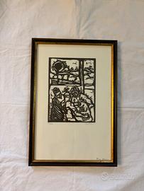 Xilografia NESTERIO "Ecce Homo"
