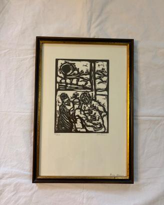 Xilografia NESTERIO "Ecce Homo"