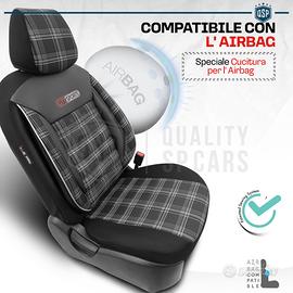 Subito - RT ITALIA CARS - COPRISEDILI per Fiat Panda in PELLE Nera COMPLETO  - Accessori Auto In vendita a Bari