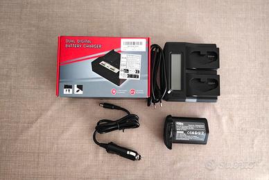 Caricabatteria + Batteria per Canon 1DX Mark iii 