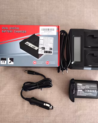 Caricabatteria + Batteria per Canon 1DX Mark iii 