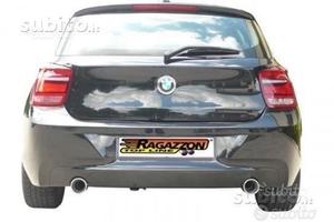 BMW F20-F21 120d 135kW Posteriore inox sdoppiato