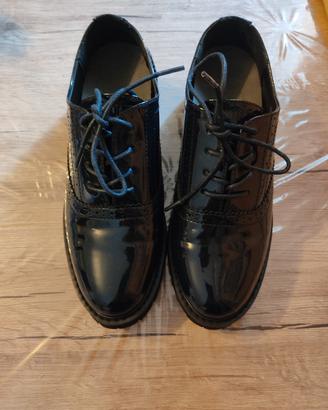 scarpe stringate donna 