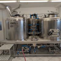 Impianto produzione birra