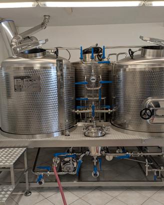Impianto produzione birra