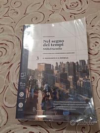 Libro scolastico  Nel segno dei tempi 3.