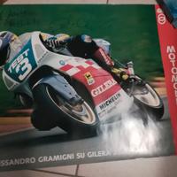 Poster Gilera autografato da Paolo Casoli