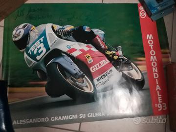 Poster Gilera autografato da Paolo Casoli