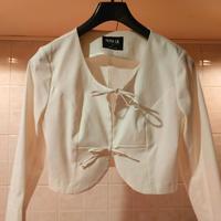 Giacchino Nuna Lie bianco tg. XS