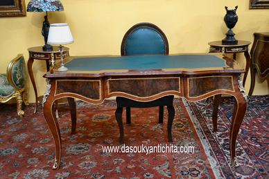 Scrivania presidenziale cm.156 stile Luigi XV