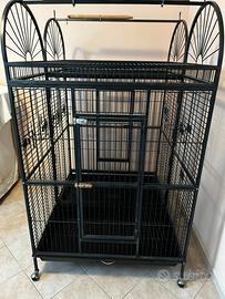 Grande voliera per grandi papagalli