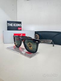 Ray-Ban Wayfarer Tortoise G15 Occhiali nuovi