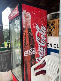 Frigo vetrina coca cola da collezione