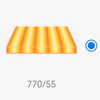 Tenda da sole NUOVA a bracci con barra quadra 