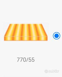 Tenda da sole NUOVA a bracci con barra quadra 