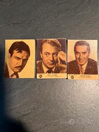 Foto/Figurine  a colori attori  anni 30/40/50