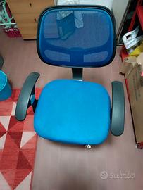 2 Sedie girevoli usate da ufficio