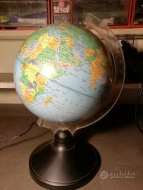 lampada mappamondo 