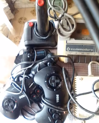 Joystick, Puntatori, Registratore,Commodore Sega 