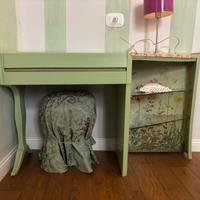 Toilette anni primi ‘900 dipinta a mano