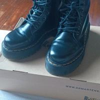 STIVALI PLATFORM NERI JADON IN PELLE SMOOTH 