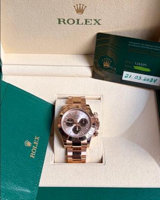 Rolex Daytona 126505 FULL SET 2024