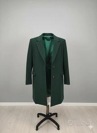 🧥 Cappotto Sartoriale Donna – Cashmere Verde