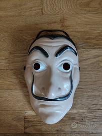 LA CASA DI CARTA  SALVADOR DALI  MASCHERA NUOVO