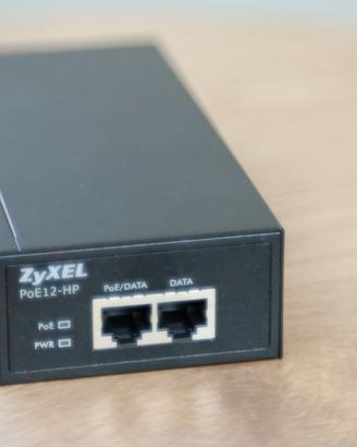 Zyxel PoE12-HP – Iniettore PoE+ 30 W Gigabit