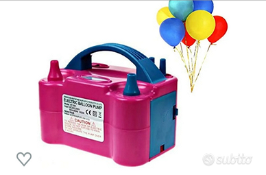 Gonfiatore elettrico per palloncini 600 w