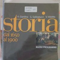 Storia. Dal 1650 al 1900.