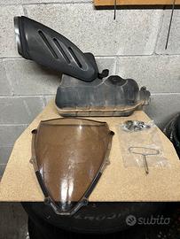 Suzuki gsxr scarico e cupolino originali