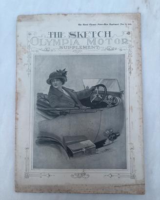 Rivista del 1919 Salone dell’Automobile Olympia
