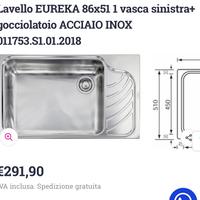 Lavello acciaio inox