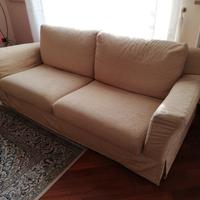 Coppia divani in tessuto sfoderabili