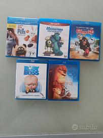 Blu ray cartoni animati.