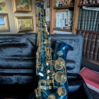 Sax J. Michael laccato blu