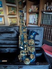 Sax J. Michael laccato blu